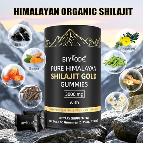 Pure Himalayan Shilajit Gummies - Energy & Recovery Support